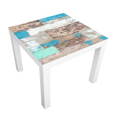 Carta adesiva per mobili IKEA - Lack Tavolino Maritime Planks