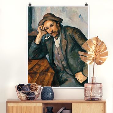 Poster - Paul Cezanne - il fumatore - Verticale 4:3