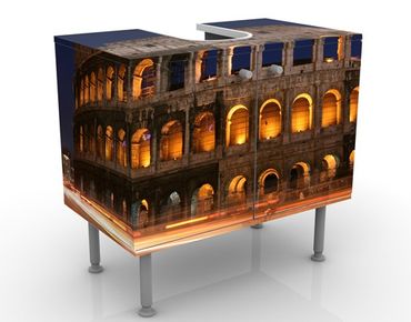 Mobile per lavabo design Colosseum In Rome At Night
