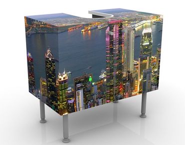 Mobile per lavabo design HongKong Skyline