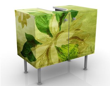 Mobile per lavabo design Green Blossoms