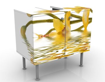 Mobile per lavabo design Saffron Orchid Waters