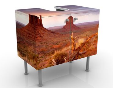 Mobile per lavabo design Monument Valley At Sunset