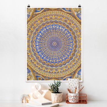 Poster - Cupola della moschea - Verticale 4:3