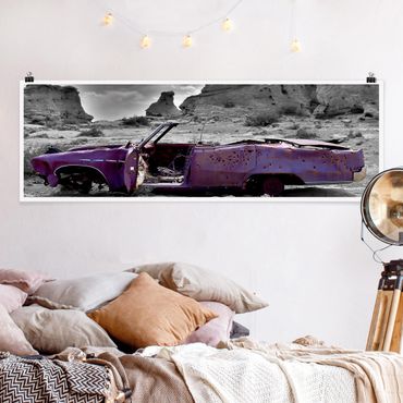Poster - Pink Cadillac - Panorama formato orizzontale
