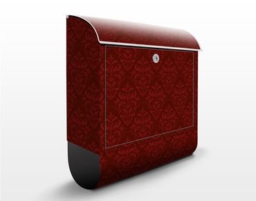 Cassetta postale Red French Baroque 39x46x13cm