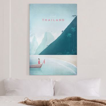 Stampa su tela - Poster Viaggio - Thailandia - Verticale 3:2