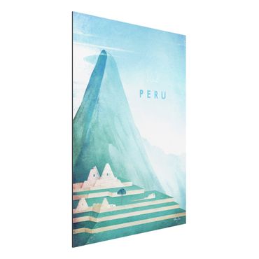 Stampa su alluminio - Poster di viaggio - Perù - Verticale 4:3