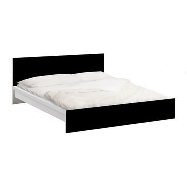 Carta adesiva per mobili IKEA - Malm Letto basso 180x200cm Colour Black