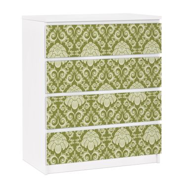 Carta adesiva per mobili IKEA - Malm Cassettiera 4xCassetti - The 12 Muses - Polyhymnia