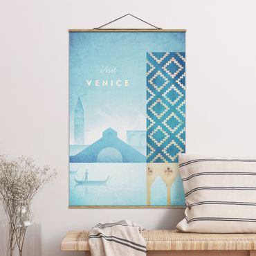 Foto su tessuto da parete con bastone - Poster viaggio - Venezia - Verticale 3:2