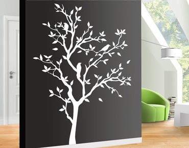 Adesivo murale no.YK14 Chirping Tree