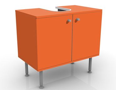 Mobile sottolavabo - Colore arancione - Mobile bagno arancione