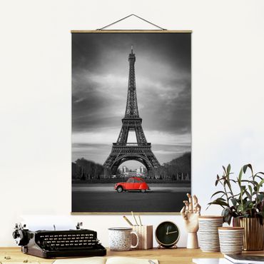 Foto su tessuto da parete con bastone - Spot On Paris - Verticale 3:2