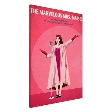 Lavagna magnetica - Poster del film La signora Marvelous Maisel - Formato verticale 2:3