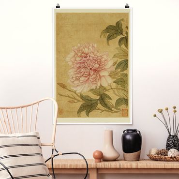 Poster - Yun Shouping - Chrysanthemum - Verticale 3:2