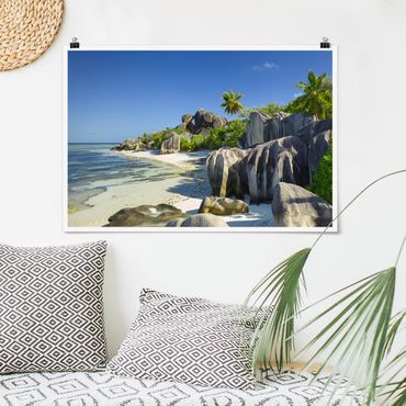 Poster - Dream Beach Seychelles - Orizzontale 2:3