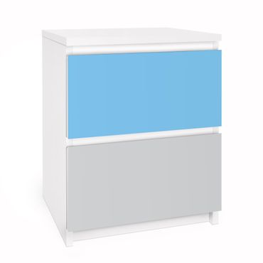 Carta adesiva per mobili IKEA - Malm Cassettiera 2xCassetti - Set Pastell