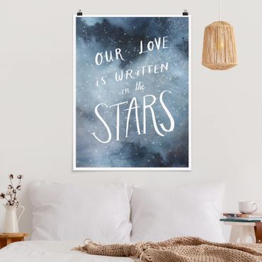 Poster - Amore celeste - Star - Verticale 4:3