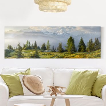 Stampa su tela - Emosson Wallis Switzerland - Panoramico