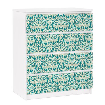 Carta adesiva per mobili IKEA - Malm Cassettiera 4xCassetti - The 12 Muses - Aoide
