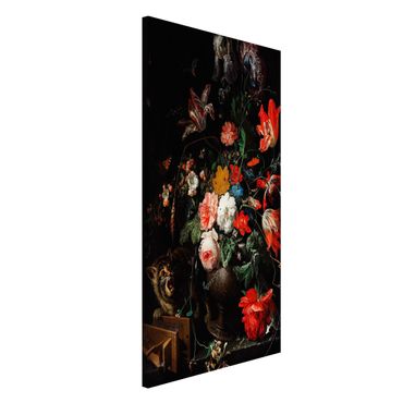 Lavagna magnetica - Abraham Mignon - Il Bouquet Overturned - Formato verticale 4:3