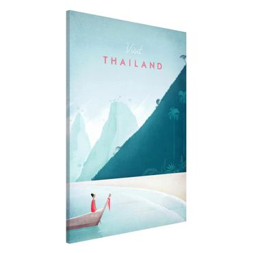 Lavagna magnetica - Poster Viaggio - Thailandia - Formato verticale 2:3