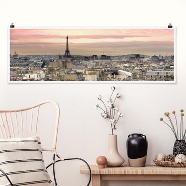 Poster - Paris Chiudi - Panorama formato orizzontale