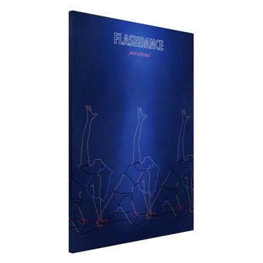Lavagna magnetica - Film Poster Flashdance - Formato verticale 2:3