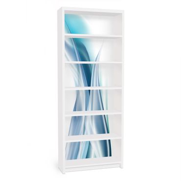 Carta adesiva per mobili IKEA - Billy Libreria - Blue Dust