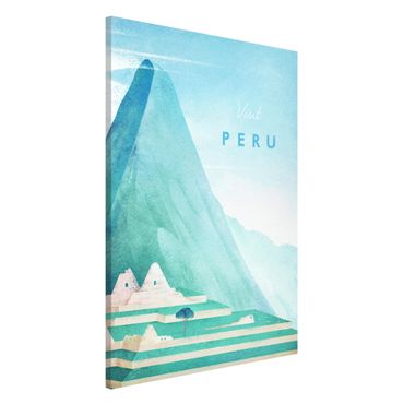 Lavagna magnetica - Poster di viaggio - Perù - Formato verticale 2:3