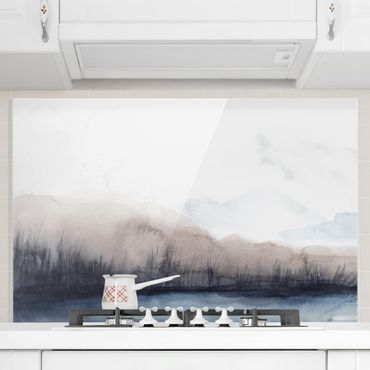 Paraschizzi in vetro - Lakeside With Mountains II