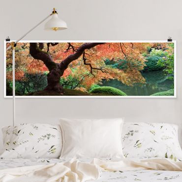 Poster - Giardino Giapponese - Panorama formato orizzontale