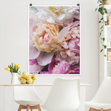 Poster - Blooming Peony - Verticale 4:3