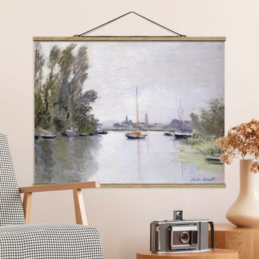 Foto su tessuto da parete con bastone - Claude Monet - Argenteuil - Orizzontale 3:4