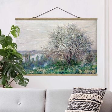 Foto su tessuto da parete con bastone - Claude Monet - Primavera Mood - Orizzontale 2:3
