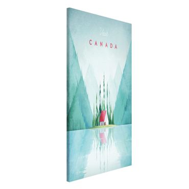 Lavagna magnetica - Poster di viaggio - Canada - Formato verticale 4:3