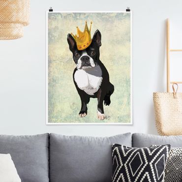 Poster - Ritratto Animal - Terrier Re - Verticale 4:3