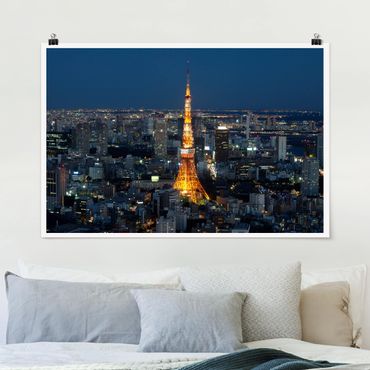 Poster - Torre di Tokyo - Orizzontale 2:3