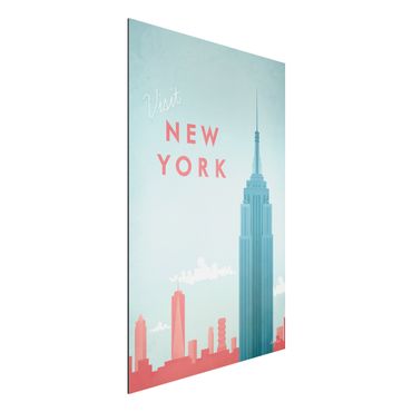 Stampa su alluminio - Poster Viaggi - New York - Verticale 3:2