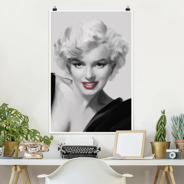 Poster - Marilyn sul divano - Verticale 3:2