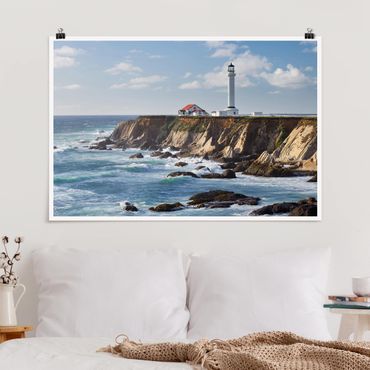 Poster - Point Arena Lighthouse California - Orizzontale 2:3