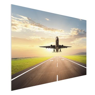 Quadro in forex - Starting Airplane - Orizzontale 3:2