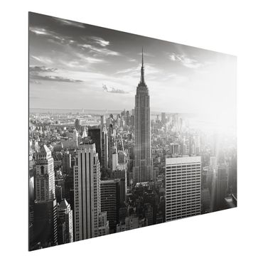 Quadro in alluminio - Manhattan Skyline