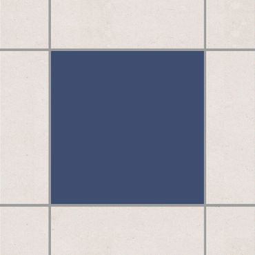 Adesivo per piastrelle - Colour Grey Blue 25cm x 20cm