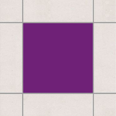 Adesivo per piastrelle - Colour Purple 25cm x 20cm