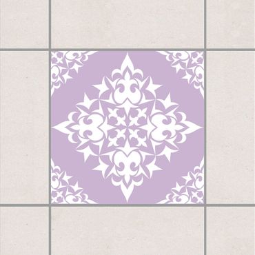 Adesivo per piastrelle - Tile Pattern Lavender 25cm x 20cm