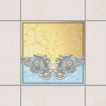 Adesivo per piastrelle - Stamp Pattern 15cm x 15cm