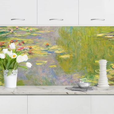 Rivestimenti cucina - Claude Monet - Ninfee Verde