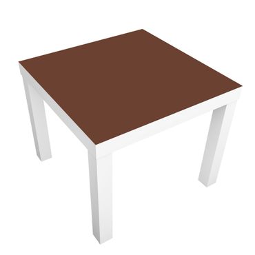 Carta adesiva per mobili IKEA - Lack Tavolino Colour Chocolate